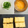 【厚揚げと白菜の卵とじ】やさしい味のヘルシーおかずの工程1