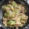 材料2つ☆ご飯が進む豚こまキャベツの胡麻だれ炒め。の工程7