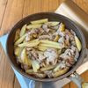 ワンパン10分!【豚こま肉とじゃがいものケチャップ炒め】の工程3