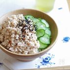 梅鶏そぼろ丼