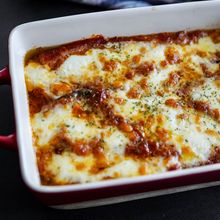 ラザニア風！なすとトマトソースのチーズ焼き