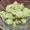 りんごの作ってみた!投稿(【えびとアボカドのマスタードポテサラ】電子レンジで簡単副菜♪)