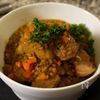 フランスのおふくろの味!塩豚とレンズ豆の煮込みの工程10