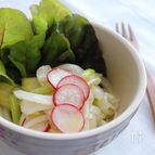 新たまねぎとセロリのマリネサラダ