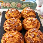 レンジで作る米粉クッキーシュー