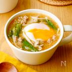 【麻婆きのこスープ】食物繊維たっぷり♪