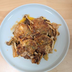 ゆいの作ってみた!投稿(【チーズインお豆腐ハンバーグ】節約モードで！ボリューム満点♪)