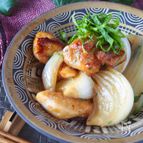 【調味料2つ同量】＊鶏肉と新たまねぎのさっぱりしそポン酢