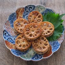 【すき焼のたれで】簡単！れんこんのはさみ焼き