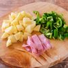 【じゃがピーマンの洋風スープ】野菜がおいしい♡の工程1