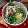 薬味たっぷり塩サバほぐし丼の工程4