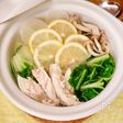 さっぱり！ささみの鶏塩レモン鍋