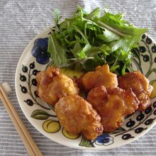 鶏の唐揚げ・味噌味。