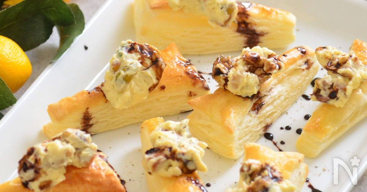 レモンバターで簡単！レモンクリームチーズパイ