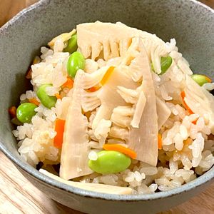 michuの作ってみた!投稿(抜群に美味しい《具沢山♡筍の炊き込みご飯》)