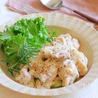 鶏もも肉のマスタードクリーム煮《生クリーム不使用》
