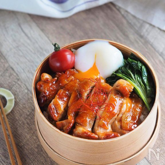 【15分弁当】材料3品で大満足♪鶏のコチュジャン照り焼き弁当