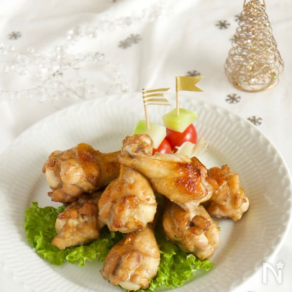 簡単手羽元のローストチキン