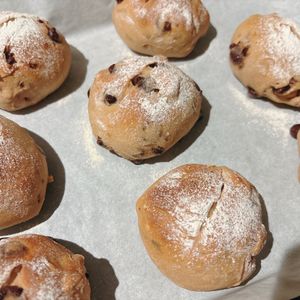 あやちゃきの作ってみた!投稿(濃厚すぎる！ナッツチョコパン)