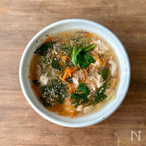重ね煮 うま塩 鶏みぞれスープ