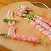 【丸ごとアスパラの肉巻きフライ】旬のお弁当/子供も大人も喜ぶの工程2