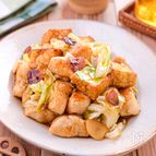 【ささみとキャベツのガーリックバタポン】めちゃ旨♡節約おかず