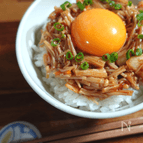 キムチなめたけご飯