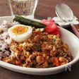 水切り不要！豆腐と大豆でヘルシードライカレー♡
