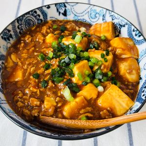 だいふくの作ってみた!投稿(簡単!すぐ出来る!『本格手作り麻婆豆腐』ひき肉たっぷり♡)
