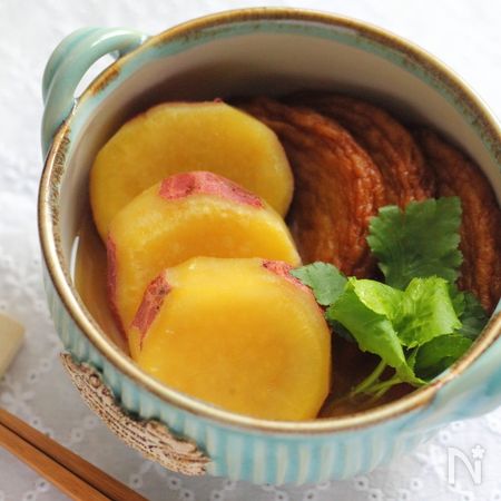 さつまいもとさつまあげの煮物 By 小春 ぽかぽかびより レシピサイト Nadia ナディア プロの料理家のおいしいレシピ