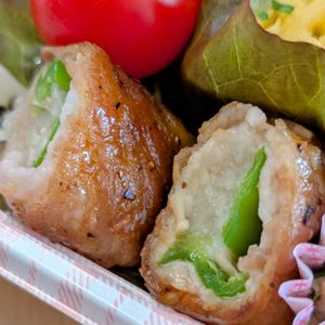 まゆのの作ってみた!投稿(【旨みじゅわっ！ピーマンとえのきの肉巻き】お弁当にも◎)