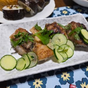 ななちゃんの作ってみた!投稿(まるでお肉♡男子も喜ぶお魚おかず！『ぶりの竜田揚げ』)