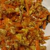 マルグリートの作ってみた!投稿(ひき肉入り旨味噌にんじんシリシリ)