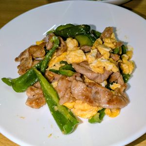 joe sanの作ってみた!投稿(【豚こまピーマンの中華炒め】ご飯がすすむ！)