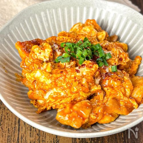 【ヤンニョム豚たま】材料2つで最強飯泥棒