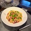 あおぺんの作ってみた!投稿(【たこと大葉の和風ペペロンチーノ】出汁香るピリ辛ガーリック♪)