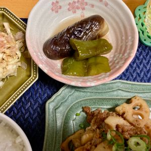 たぁプーの作ってみた!投稿(【なすとピーマンのだし煮】じゅわっと染みる和風副菜♡)