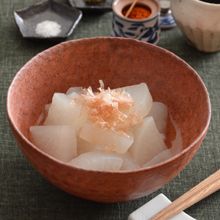 レンジ10分!だし大根。ほっとする和風味。ポン酢や柚子胡椒で