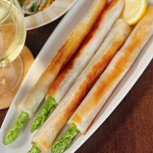 アスパラと生ハムの春巻き♪簡単なのにインパクト大！