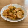 harpcafeの作ってみた!投稿(鶏むね肉のエビチリ風_1人分食材100円以下! 鶏チリ)