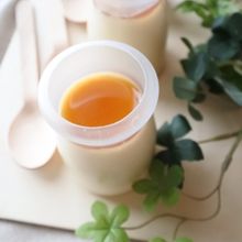 混ぜて冷やすだけ！甘酒豆乳プリン