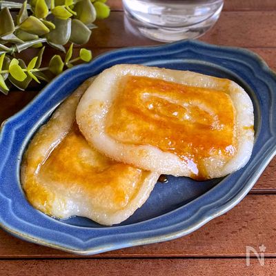 バズった悪魔の味!材料3つでパリもちッ「塩キャラメル餅」