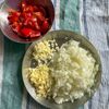 スパイシーでヘルシー【チャナマサラ】ひよこ豆のカレーの工程1