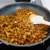 『ほうれん草のキーマカレー』ワンパン10分‼︎煮込み要らず☆の工程2
