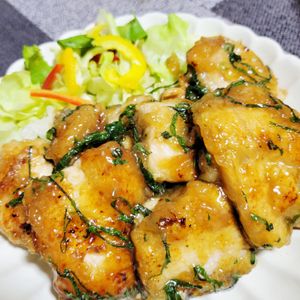 ヴェルの作ってみた!投稿(冷めても美味しい♪『むね肉のしそポン照り焼き』【#作り置き】)