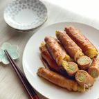 はちみつで絶品♡豚巻きキャベツの生姜焼き