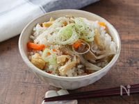 うま塩鶏だし【まいたけの炊き込みご飯】