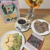お腹空いたねこの作ってみた!投稿(米粉のほろほろクッキー(抹茶チョコチップ))