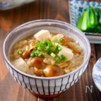 リセットごはん＊なめこと豆腐の味噌雑炊