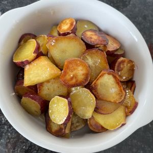 ちょちょ♩の作ってみた!投稿(【塩バターハニーおさつ】一度食べたらもう止まらん♪)